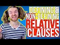 Defining and Non-Defining Relative Clauses - Essential B2 First (FCE) Grammar