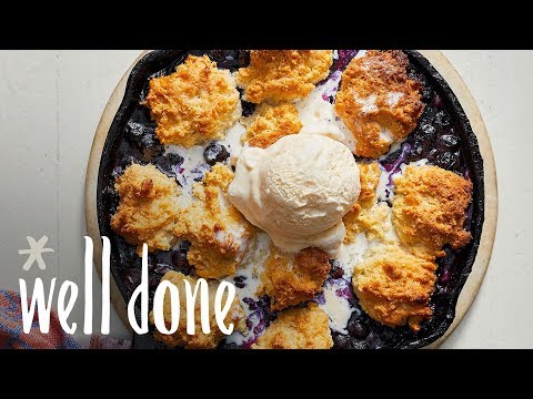 How to Make Easy Blueberry Cobbler | Recipe | Well Done