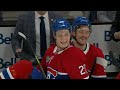 Juraj Slafkovsky Laughing After Falling Off The Bench