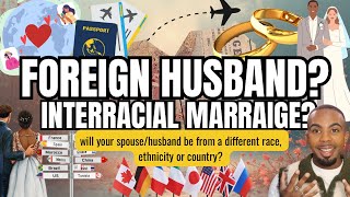 🌐 Foreign Husband? Interracial Marriage? Top Indicators The Birth Chart! 💍❤️ #astrology 