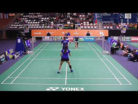 Match point - Jille / Seinen vs Marran / Rüütel - WD, SF - Dutch Open 2021