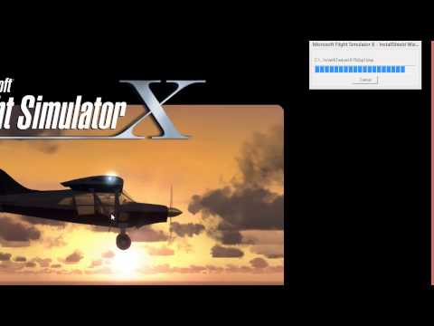 comment installer flight simulator x gold edition