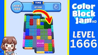 Soluzione del Livello 1666 di Color Block Jam