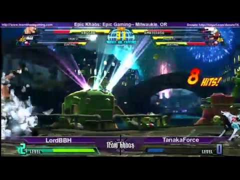Epic Khaos Feb MvC3 Winners Finals- Lord BBH (CHN/SEN/HAG) vs TanakaForce (AMA/MAG/SEN)