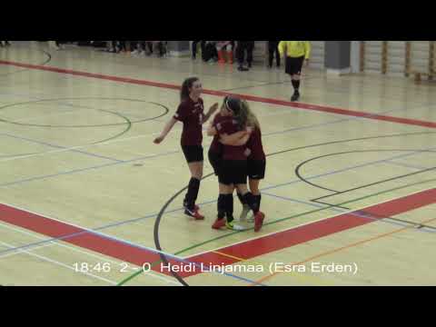 Naisten futsal-liiga 2017-2018 / Ylöjärven Ilves vs. MuSaFutsal maalikooste 10.02.2018