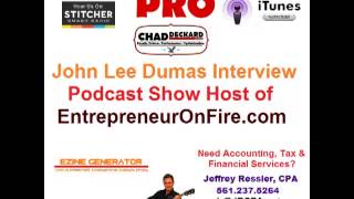 How To Launch A Podcast : John Lee Dumas of EntrepreneurOnFire.com : Internet Marketing : PRO