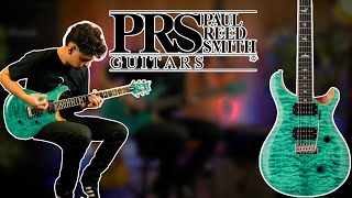 Video thumbnail for PRS SE Custom 24 Quilt (feat. Cedric Siegers) DEMO | Souman Music by Souman Music
