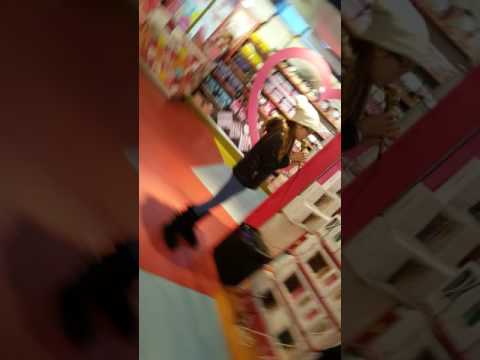 Allie sherlock sings in Hamleys toy shop London