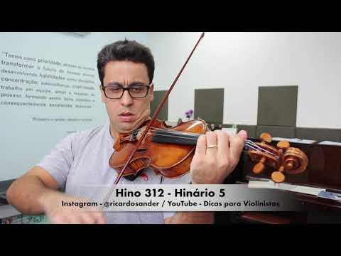 Hino 312 Violino Hinário 5 CCB