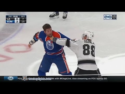 Jarome Iginla vs Patrick Maroon