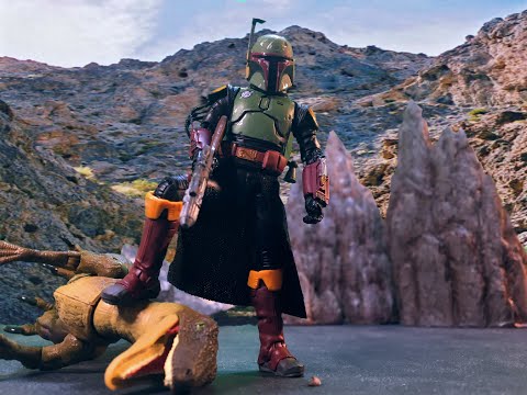 Boba Fett Vs Velociraptors (Star Wars/ Jurassic Park Inspired) Stopmotion