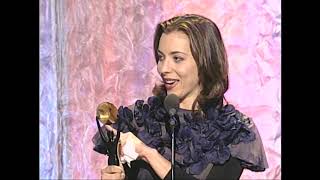 Frank Zappa&#39;s Daughter Accepts on his Behalf at the 1995 Rock &amp; Roll Hall of Fame Induction Ceremony