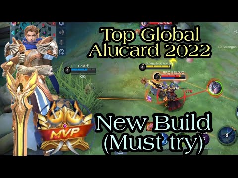 Top Global Alucard 2022 New Build(Must try)MVP#alucardpowerfull #alucard #mobilelegends