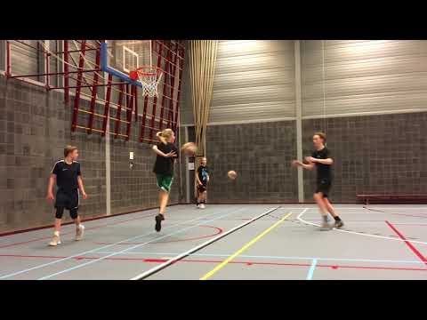 Behind the back passing