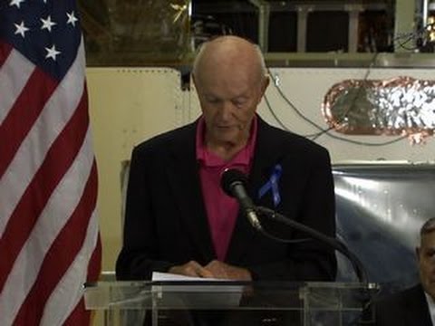 Michael Collins remembers Neil Armstrong's skill