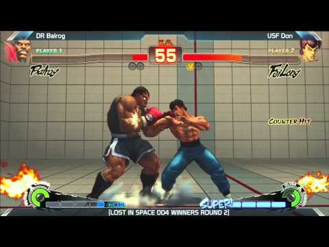 SSF4: DR Balrog vs USF Don - LOST IN SPACE 004