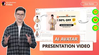How to create an ai avatar presentation video online | Wondershare Virbo User Guide