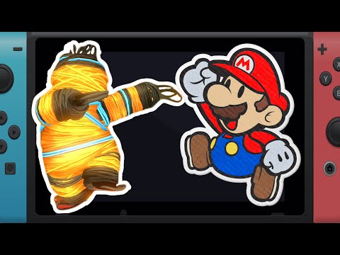 Elastic Entertainer - Rubber Band Boss Fight - Blue Streamer - Paper Mario The Origami King -