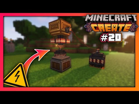 Endlich STROM, NEUE Werkzeuge & MEHR 🔸 Minecraft Create #20