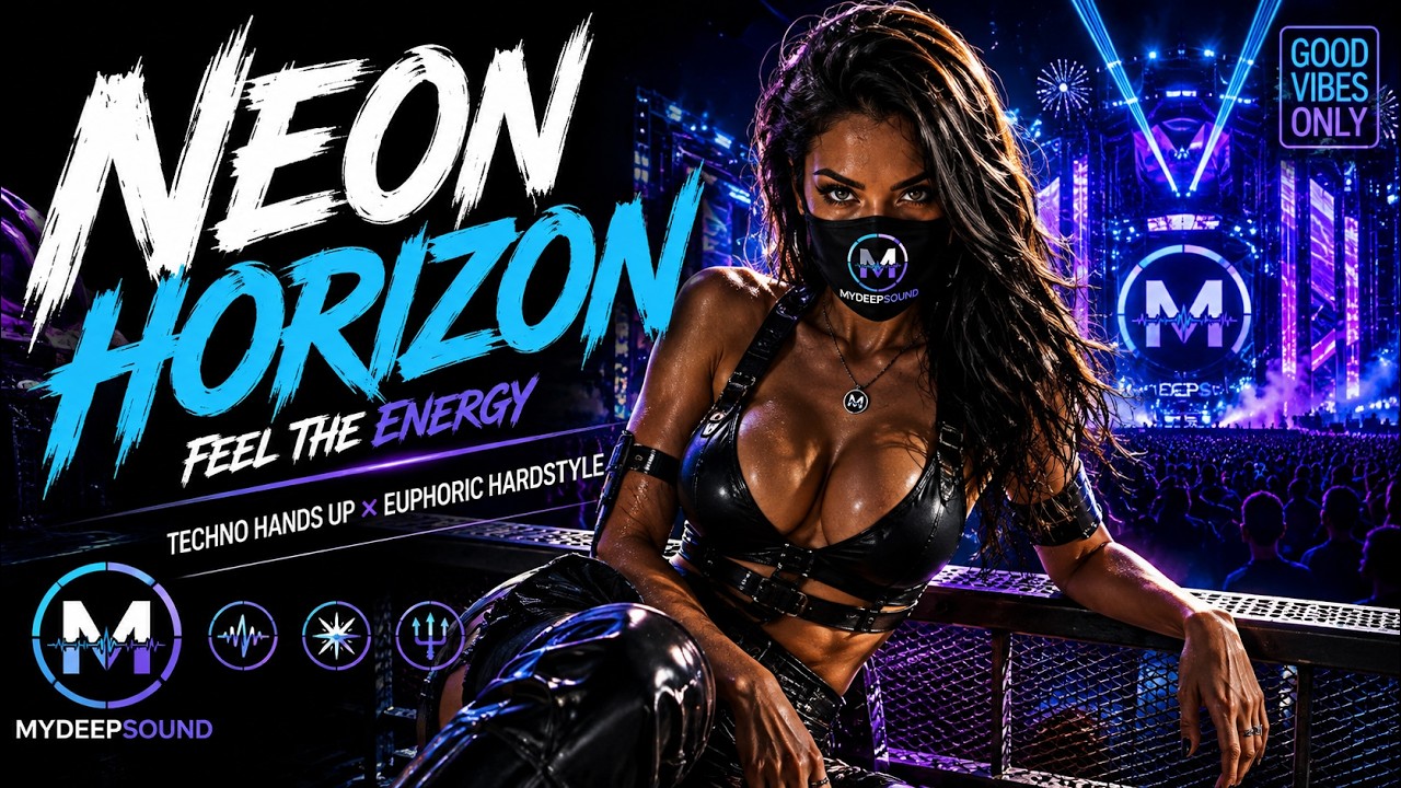 NEON HORIZON — (Techno Hands Up  | Euphoric Hardstyle)  150 BPM)