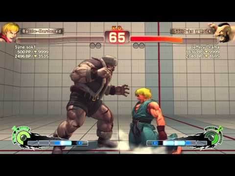 SSF4:AE - Syne sok1 (Ken)  vs Me (Zangief) - Ranked Match
