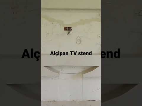 Alçipan TV Stendi / Alçipan Fiqur #usta #alçipan #fiqur #malyar