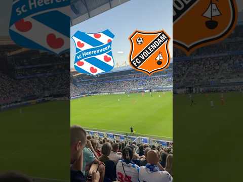 Finally has the season started!😍⚽️  #heerenveen #volendam #eredivisie #voetbal #football #nederland