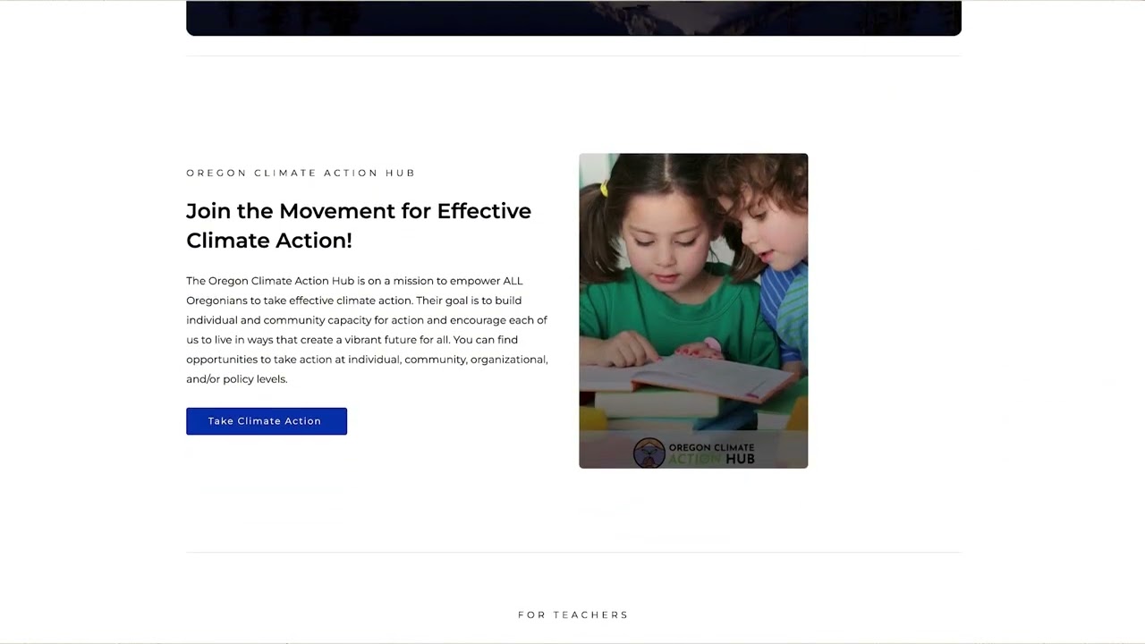 Welcome to Oregon's Climate Education Hub!