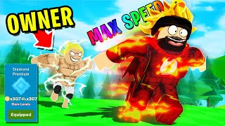 I UNLOCKED *MAX RANK* THEN RACED THE GAME OWNER IN ROBLOX SPEED CHAMPIONS FOR R$10,000!!
