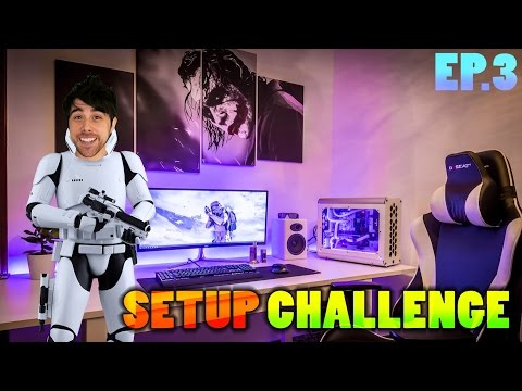 Setup Challenge EP. 3 - Gaming Desk Setups