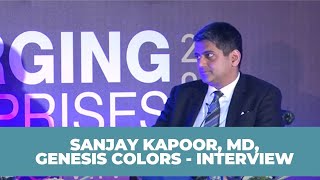 Sanjay Kapoor, MD, Genesis Colors - Interview  image