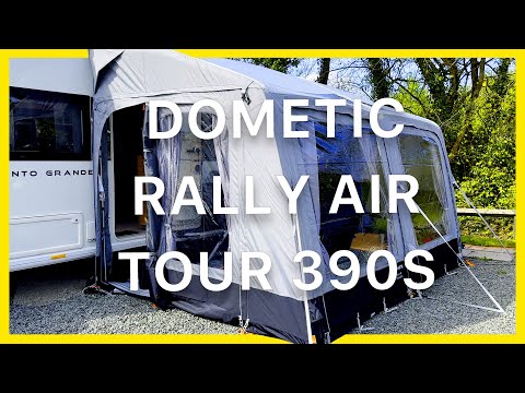 We tested the Dometic Rally Air Tour 390S caravan air awning