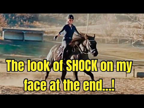 Taking No-Stirrup-November to the next level - riding HANDS FREE for the first time ever! 😳 (F.T.V)