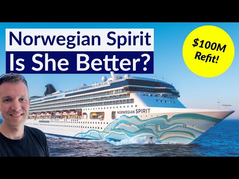 Norwegian Spirit Full HD Tour - First look after $100M REFIT!!