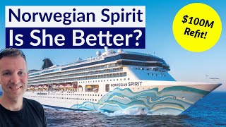 Norwegian Spirit Full HD Tour - First look after $100M REFIT!!