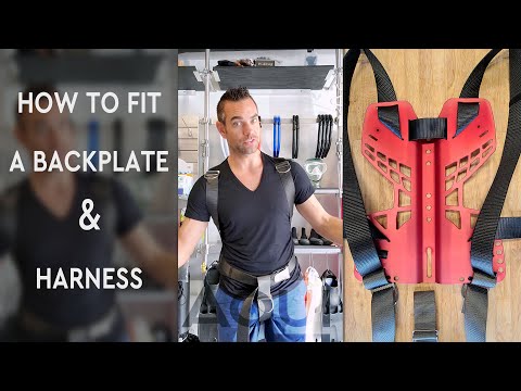 How to Setup a DIR Hogarthian Backplate Harness Wing and Fitting (Mirrored)