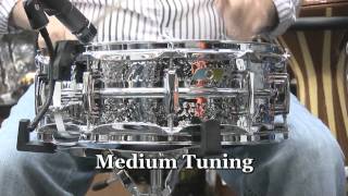 Video thumbnail for Ludwig 5x14 Hammered Aluminum Supraphonic Snare Drum, LM400K by Drum Center of Portsmouth