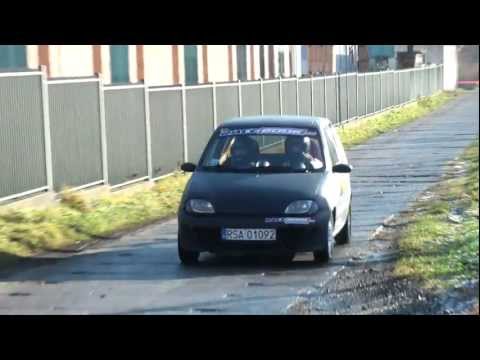 Grzegorz Hedwik / Rafał Kaletka  Fiat SeiCento - Super OeS "BARBÓRKA 2011" Biecz 11-12-2011