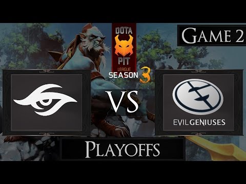Dota 2 Team Secret vs Evil Geniuses | Dota PIT Season 3