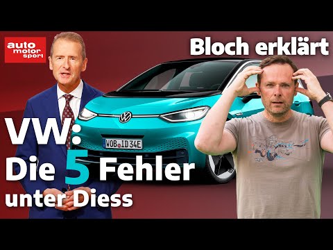 VW-Fehler unter Diess: Die 5 größten Baustellen! - Bloch erklärt #214 | auto motor und sport