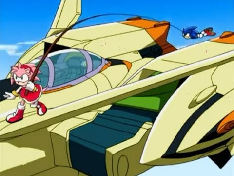 Sonic X Comparison: Amy Saves Sonic... (Japanese VS English)