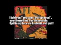 AFI - Three seconds notice w/ lyrics