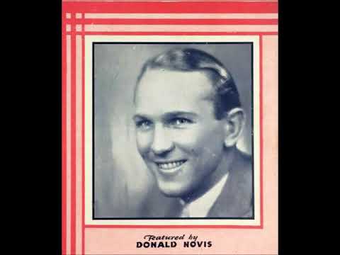 Donald Novis with Jimmie Grier and His Orchestra – Goodnight My Love, 1932