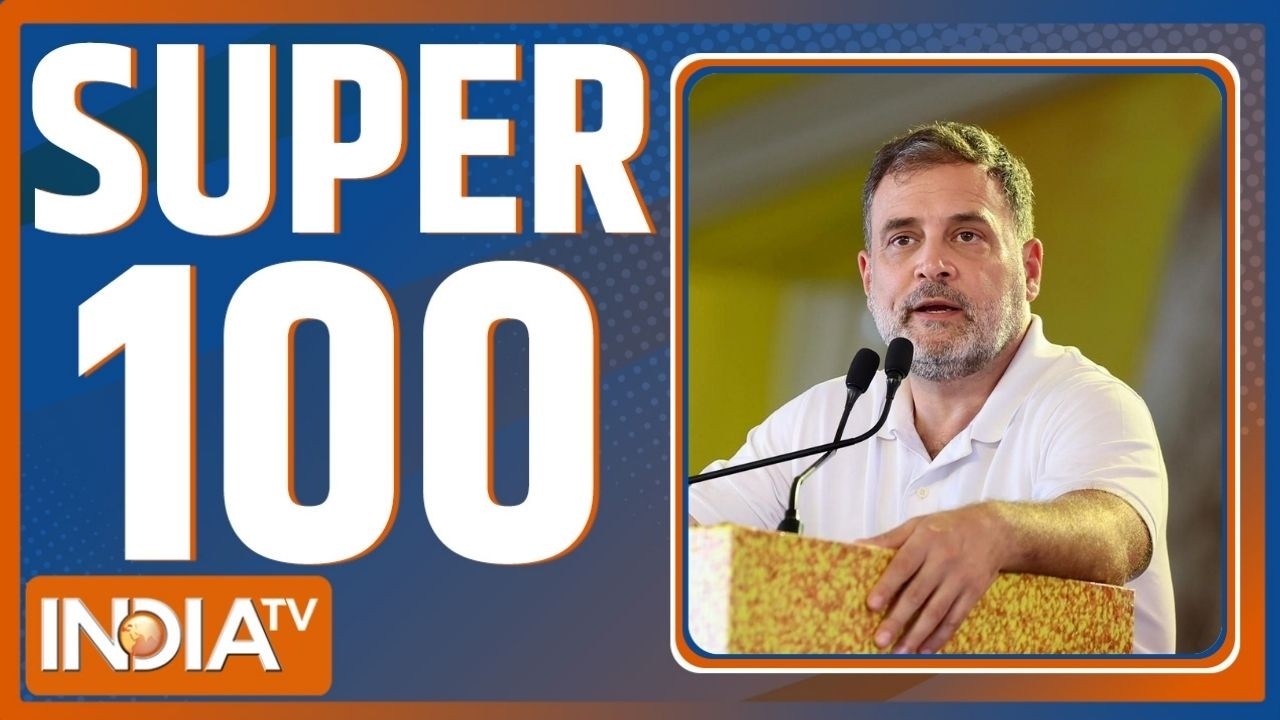 Super 100 News: Kharge Statement Row | BJP Protest | PM Modi | Rahul Gandhi | CM Yogi | UP Politics