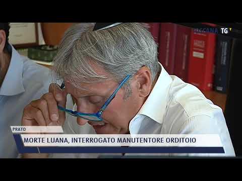 2021-05-29 PRATO - MORTE LUANA, INTERROGATO MANUTENTORE ORDITOIO