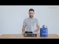 Video: COCINA PORTÁTIL MS-2000 DUAL Compatible con cartucho B250 y botellas GLP BUTSIR  + regulador y manguera para bombona butano-propano de Repsol - Cepsa