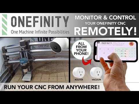 EP 15 Onefinity CNC -  Remote Control Your CNC!