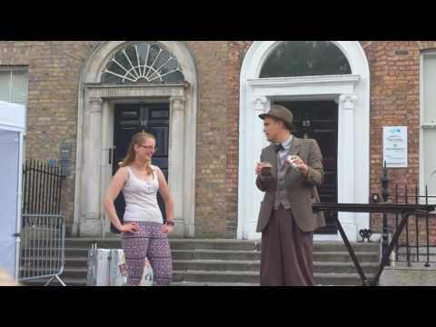 Charlie Caper - card (continue) + can of Coke in the shoe - Dublin City Spectacular 2016 (part 2)