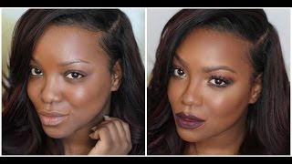 Reverse Highlight & Contouring + Beginners Eye look