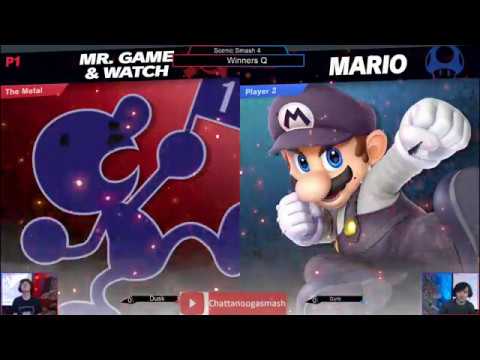 SS#04 Top 32 WQF Dusk(Mr.Game&Watch) Vs Gyro(Mario)
